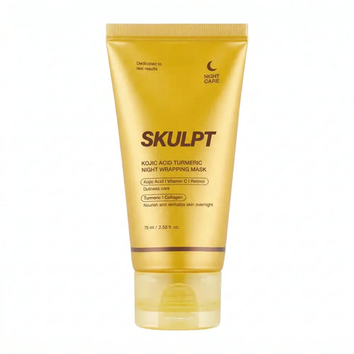 Skulpt Maschera Notturna Illuminante con Acido Cogico e Curcuma